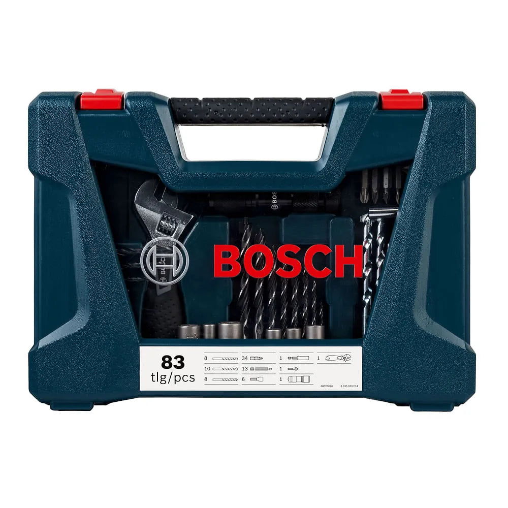 Kit Precisão Profissional – Trena Laser + Brocas Bosch 83 Peças | Promoção no Pix