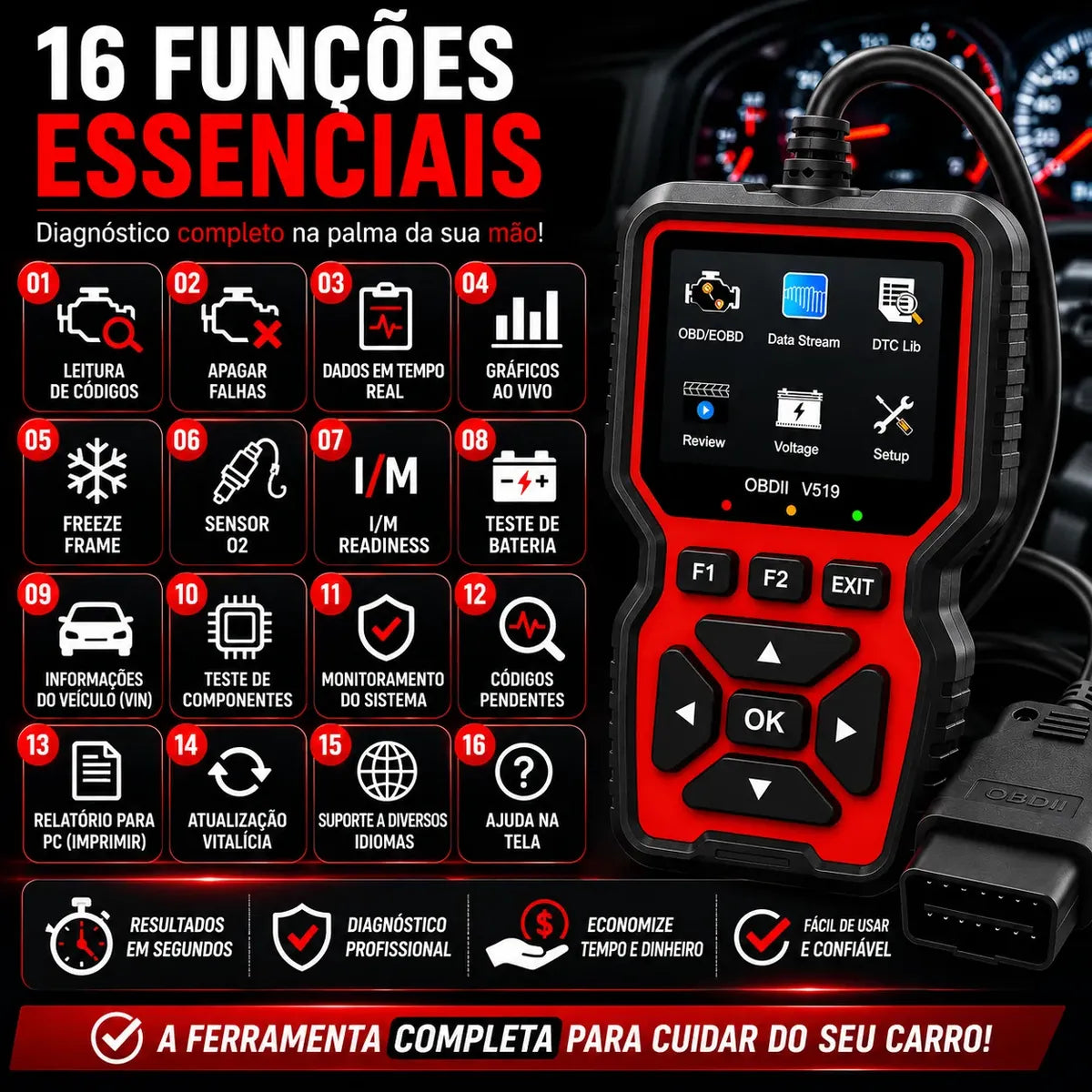 AutoScan - Diagnóstico Inteligente do seu Carro