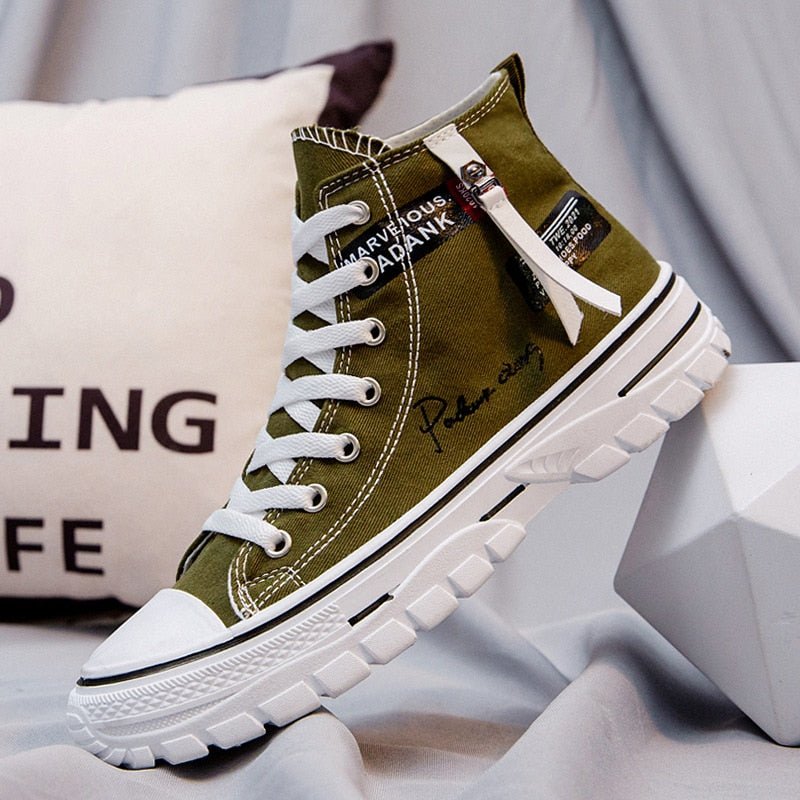 Tênis Masculino de Lona - Estilo Casual e Conforto