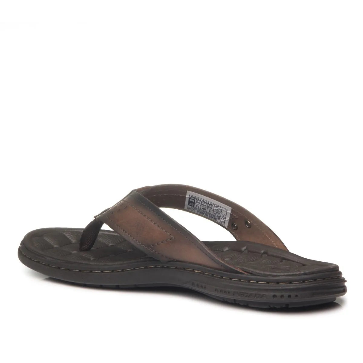 Sapatênis Ortopédico Masculino Pegada Couro Natural + Chinelo de Brinde - Promoção no Pix