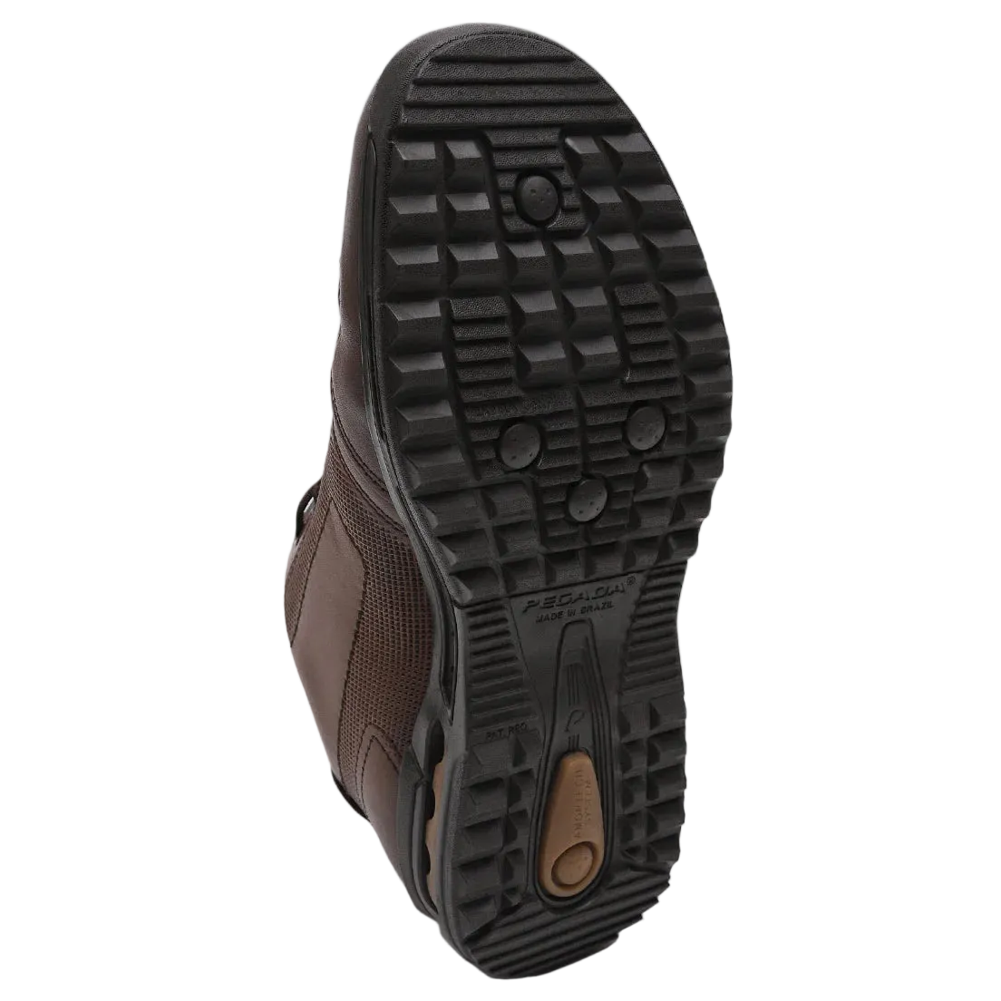 Sapatênis Ortopédico Masculino Pegada Couro Natural + Sandália Chinelo de Brinde - Promoção no Pix