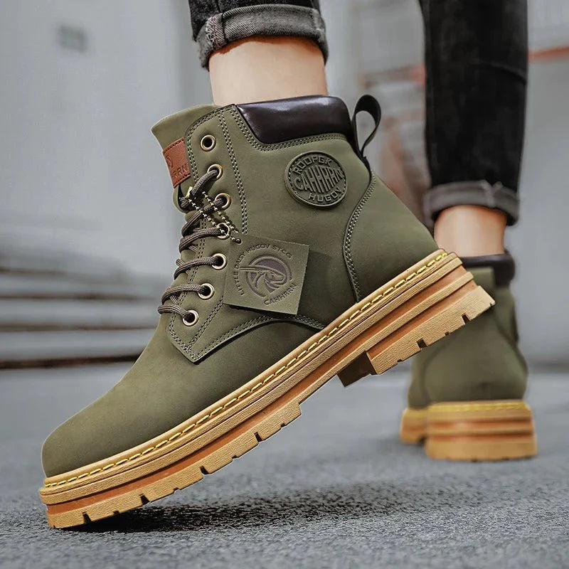 Bota Coturno Masculina - Durabilidade e Estilo