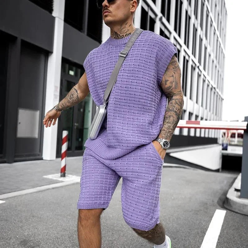 Conjunto Masculino Streetwear - Bermuda e Camiseta