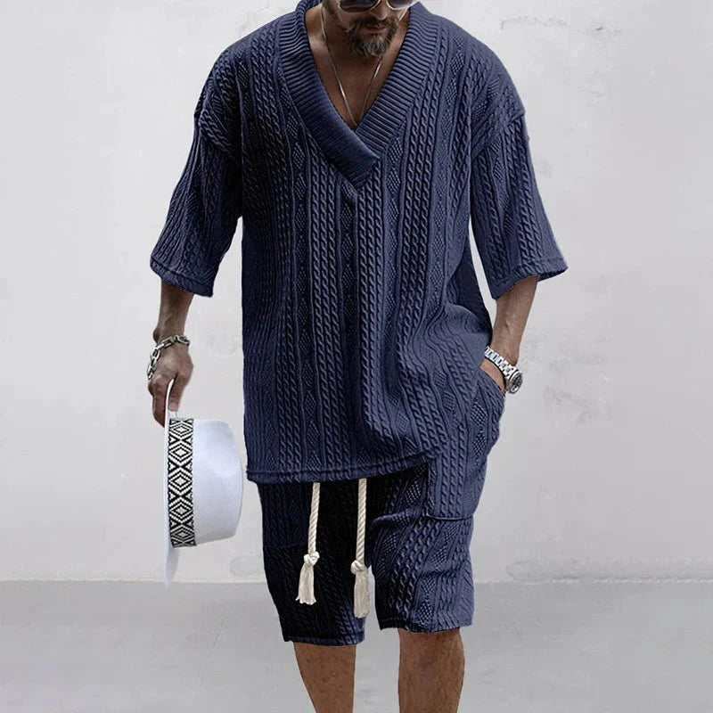 Conjunto Masculino Bermuda e Camiseta