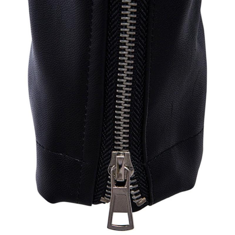Jaqueta de Couro Masculina - Proteção e Estilo para Motociclistas