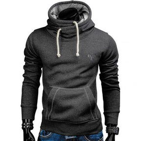 Moletom Masculino Gola Alta Com Capuz