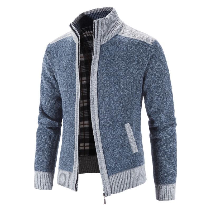 Suéter Masculino com Zíper - Estilo e Conforto