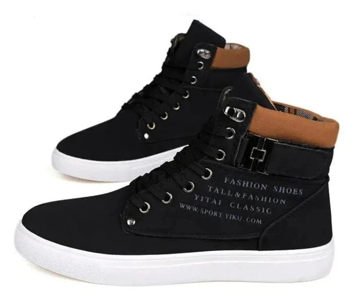 Tênis Masculino Cano Alto - Conforto e Estilo Urbano